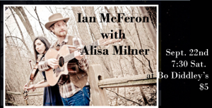 Ian McFeron with Alisa Milner-2012 Sept 19th-Bo Diddleys-MN